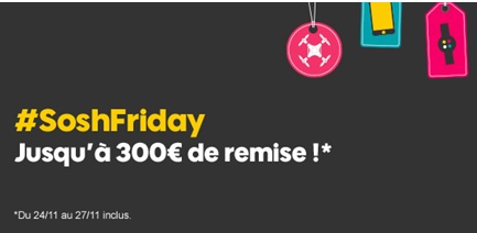 Sosh Friday : Jusqu'à 300 euros de remise sur une sélection de mobiles