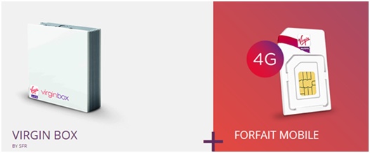 Un forfait à 0€ par mois chez Virgin Mobile grâce à votre Virgin Box By SFR !