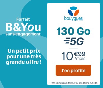 forfait bandyou 130go 5g