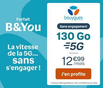 Forfait B&You 130Go