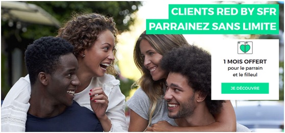 Clients RED by SFR, parrainez sans limite vos proches !