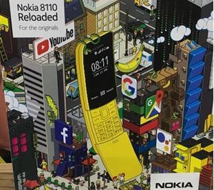 MWC 2018 : Que savons-nous sur la réédition du Nokia 8110 jaune banane ?