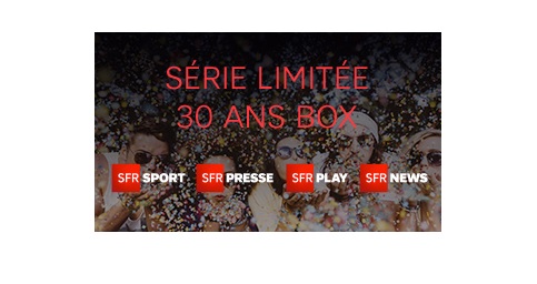 La Série Limitée 30 ans Box de SFR toujours disponible