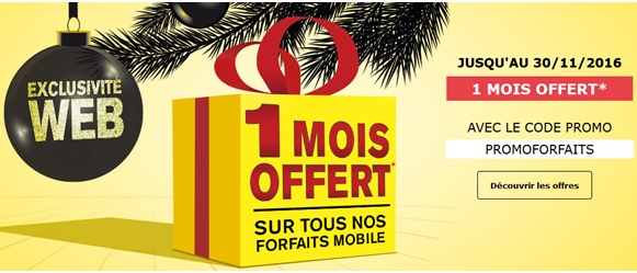 Derniers jours pour profiter de la promo de Noël chez La Poste Mobile