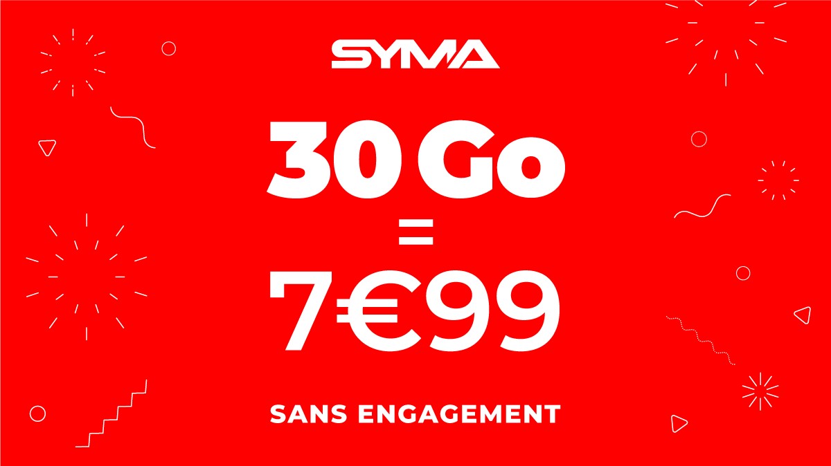 30 Go de data pour seulement 7,99 € par mois : profitez-en avec ce forfait mobile sans engagement !
