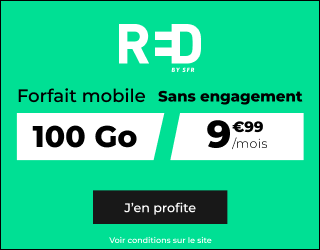 forfait RED 100Go 9.99 euros