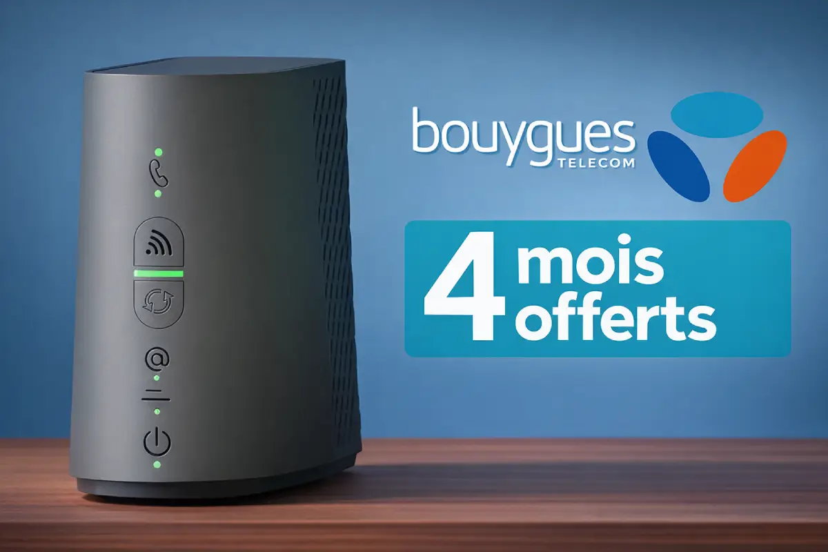 4 mois offerts bouygues telecom passage fibre