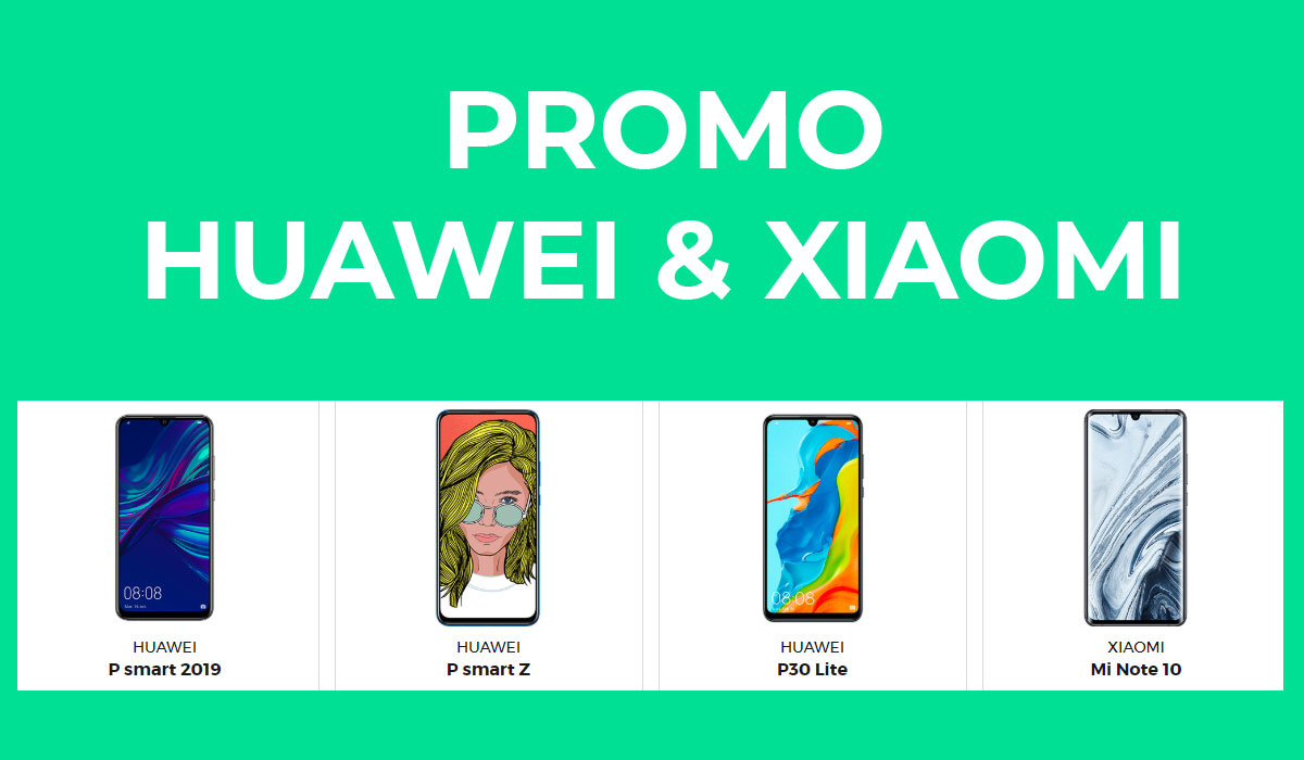 4 promos smartphones Xiaomi et Huawei chez RED by SFR !