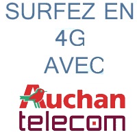 Découvrez les forfaits 4G chez Auchan Telecom !