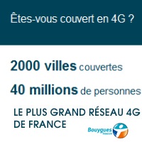 Votre ville est-elle couverte par la 4G chez Bouygues Telecom ?