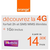 Nouveau chez Orange : La 4G incluse avec le forfait bloqué M6 Mobile 1Go !