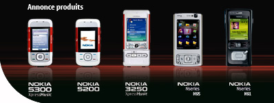 Nokia annonce la sortie de 5 nouveaux modèles