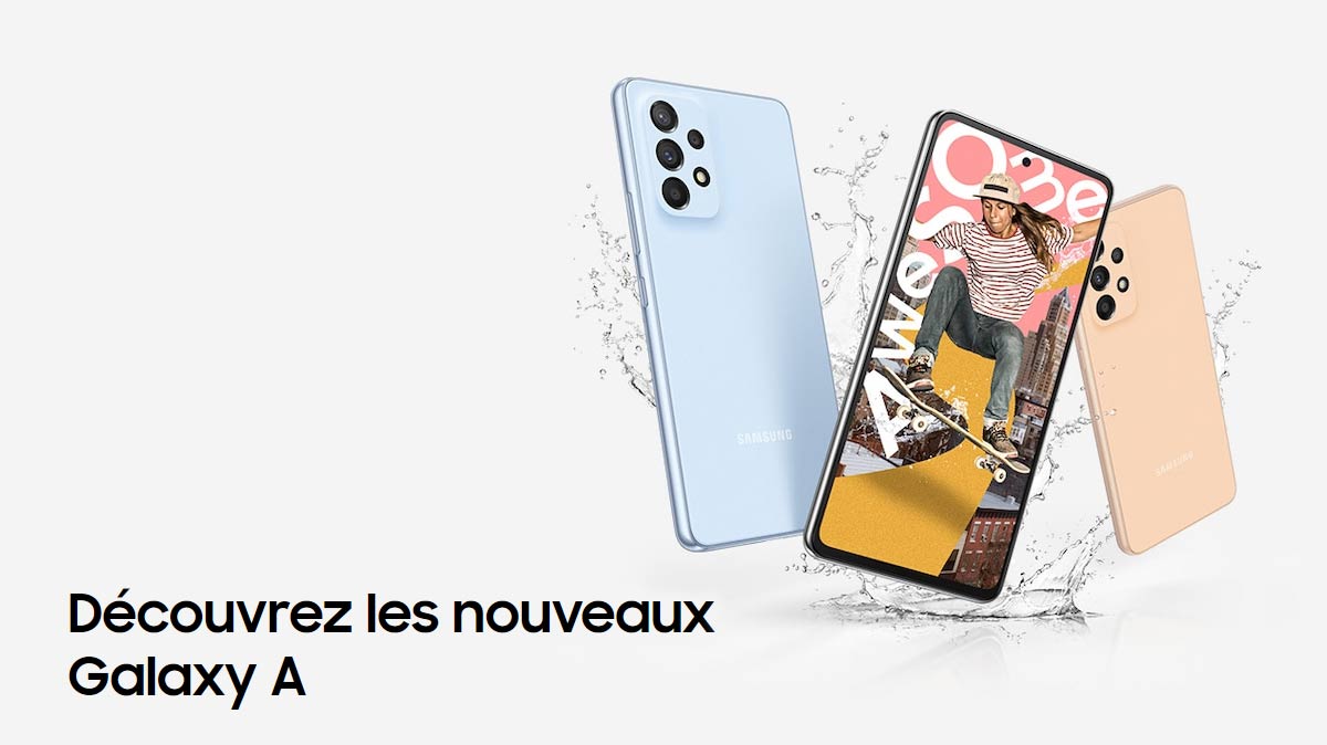 A suivre pendant les French Days : deux nouveaux smartphones 5G Samsung à moins de 300€ !