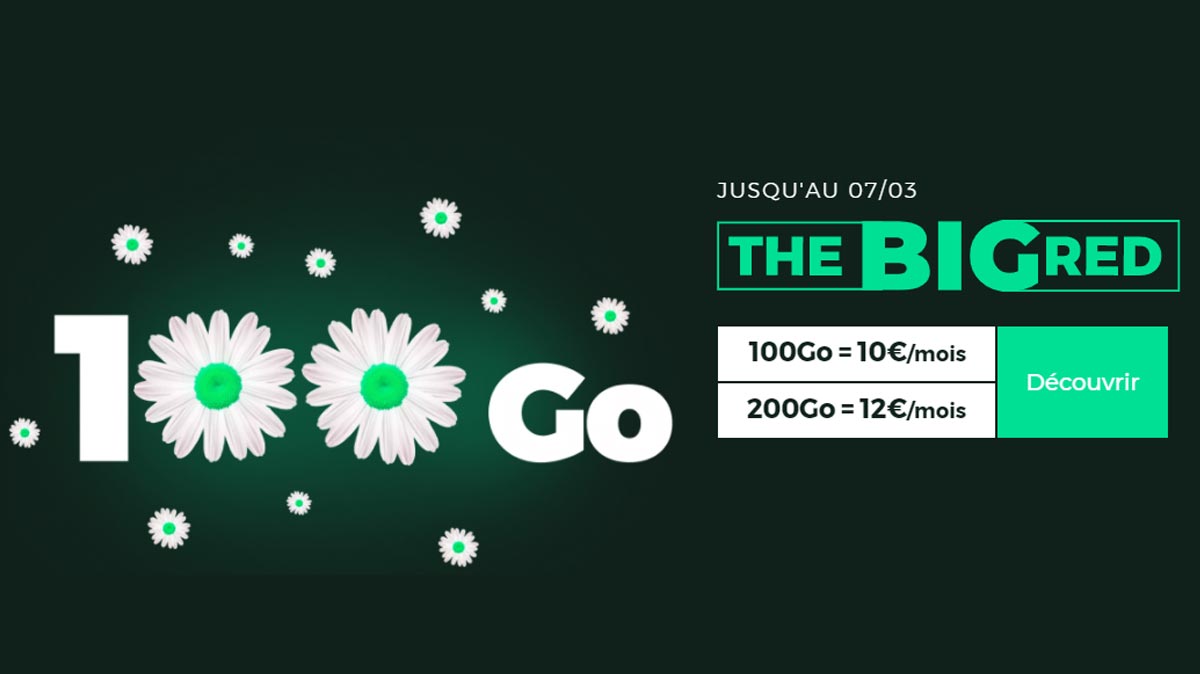 ALERTE PROMO : Le BIG RED est de retour pour le week-end !