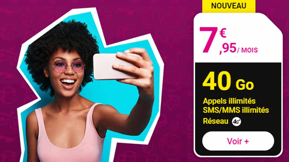 Alerte ! Ce forfait spécial Black Friday avec 40Go à seulement 7,95€ vit ses dernières heures