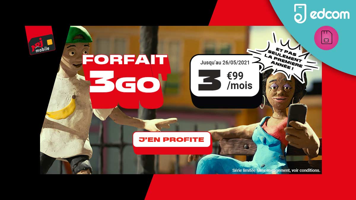 Attention, il ne vous reste que quelques heures pour profiter du forfait à vie NRJ Mobile !