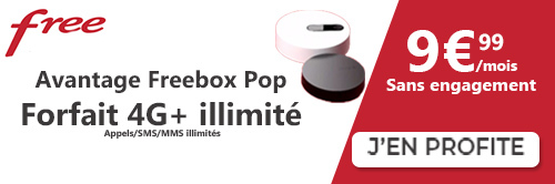 forfait free 4G illimité
