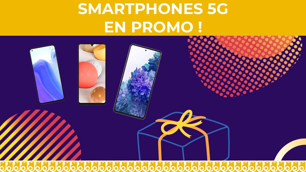 BON PLAN : Trois smartphones 5G à moins de 500€ disponibles sans forfait mobile chez SFR
