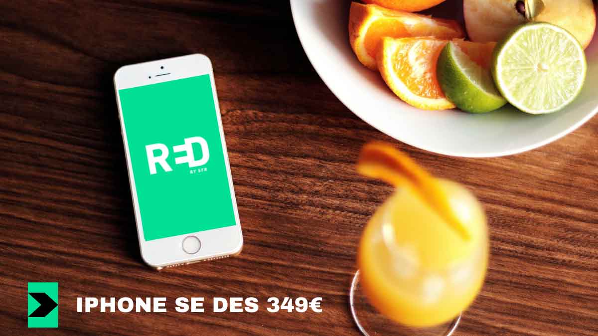 BON PLAN : Votre futur iPhone SE dès 349€ chez RED by SFR
