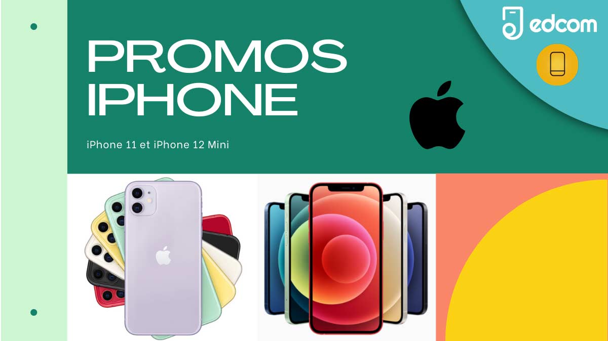 JAMAIS VU : iPhone 11 et iPhone 12 mini en promo dès 539€ !