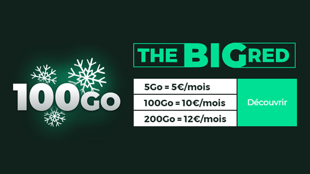 BONNE NOUVELLE : RED by SFR prolonge le BIG RED !