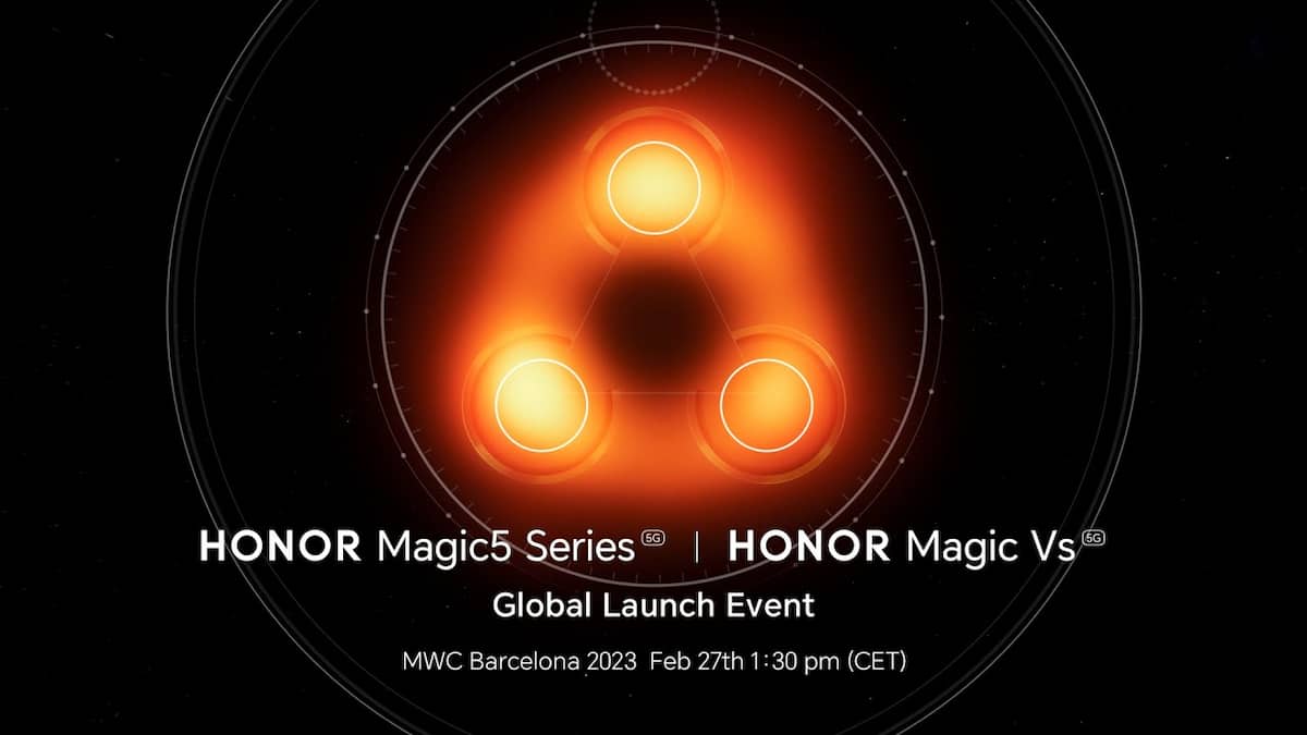 Bienvenue aux  nouveaux smartphones Honor, le Honor Magic Vs et le Honor Magic5 Pro