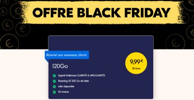 promo Bkack Friday Lyca Mobile 120Go