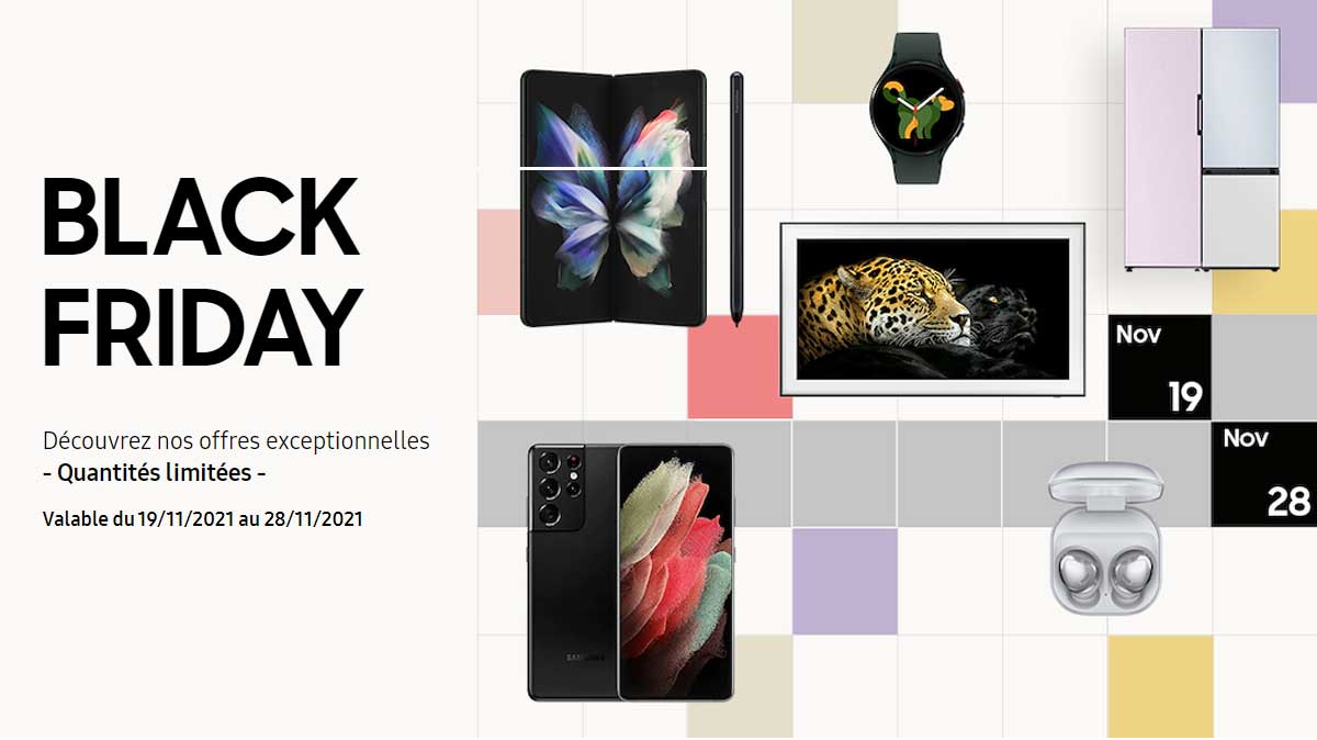 Black Friday Samsung : le Galaxy S20FE et le Galaxy A52s à moins de 400€ !