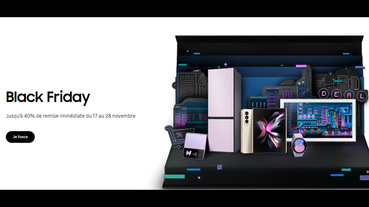 Black Friday : Un code promo Samsung fait chuter le prix du Galaxy S22 à 539€ !