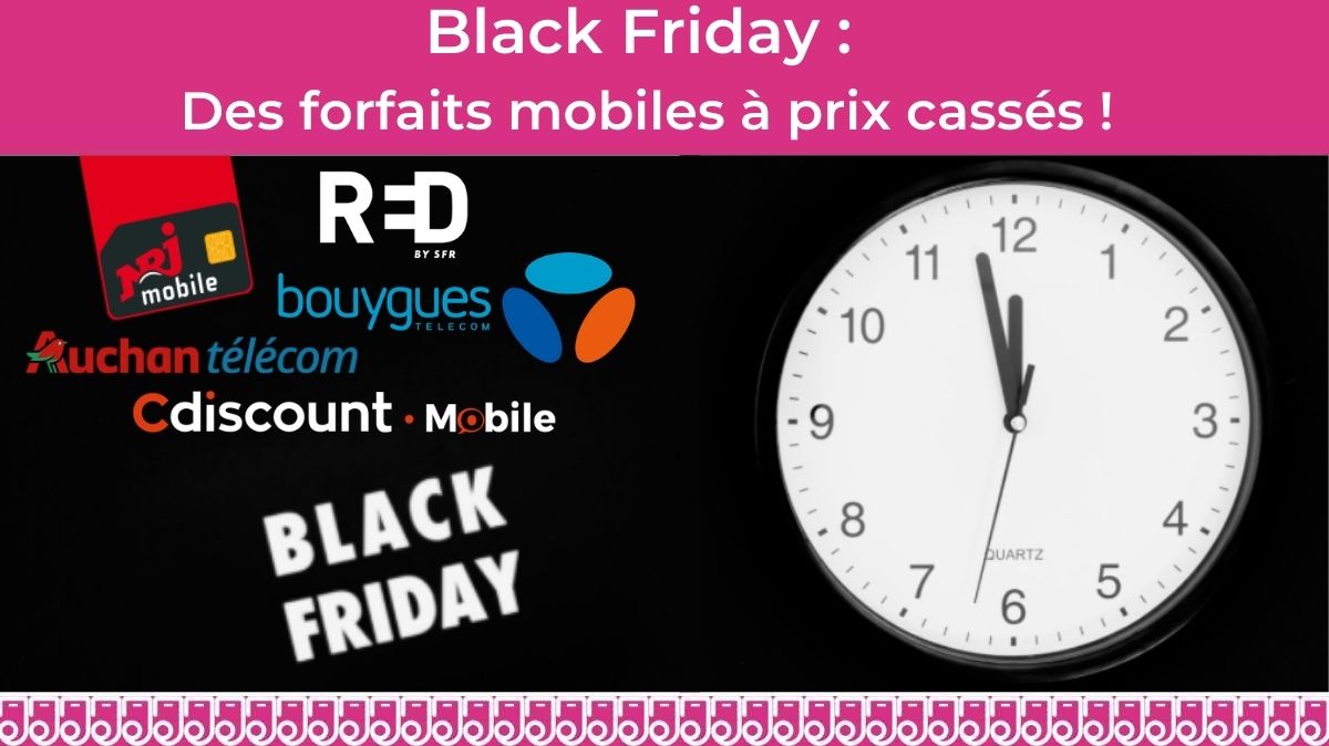 Black Friday : les cinq meilleures promos sans engagement à saisir chez les opérateurs mobiles