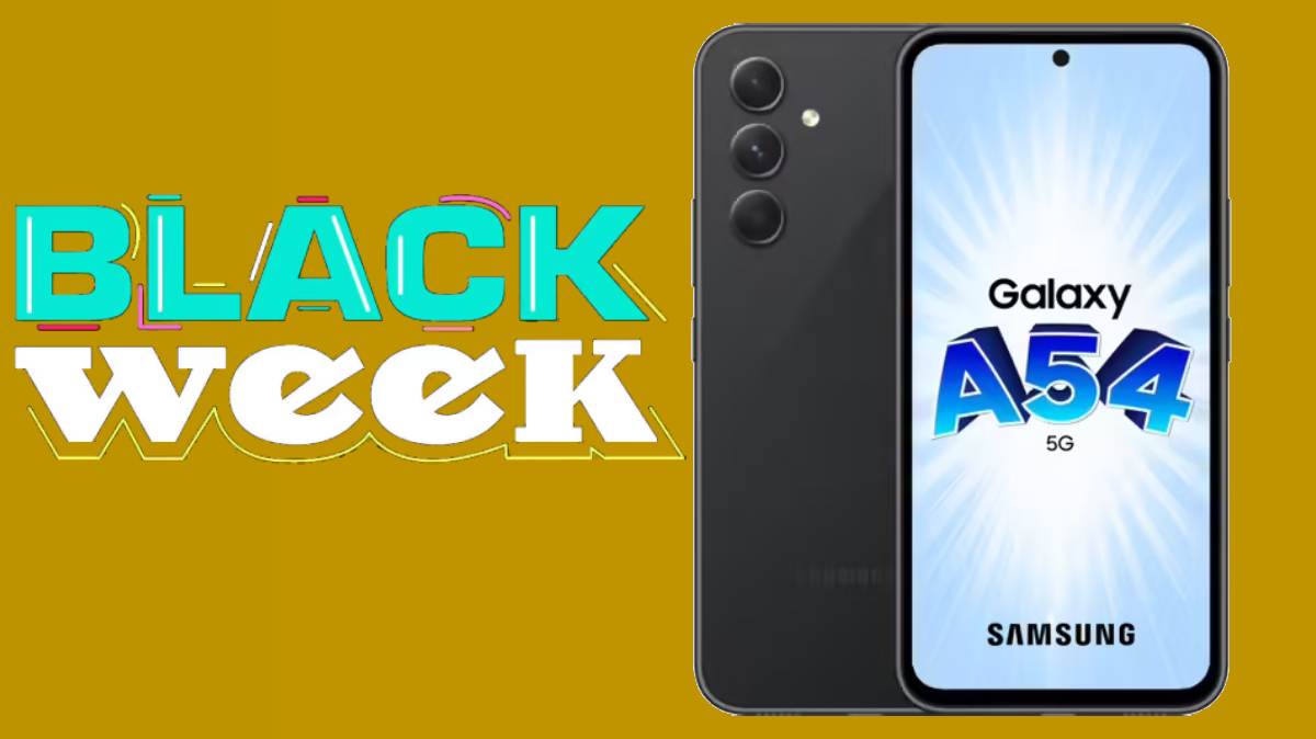 La promo Black Week à ne pas rater :  une remise exceptionnelle de - 27% sur l'excellent Samsung Galaxy A54 !