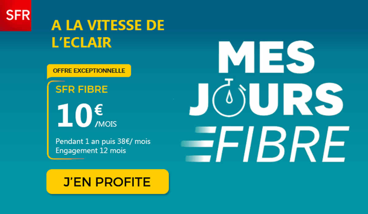 Bonne nouvelle pour les retardataires ! La Box SFR à 10€ est prolongée d'une semaine