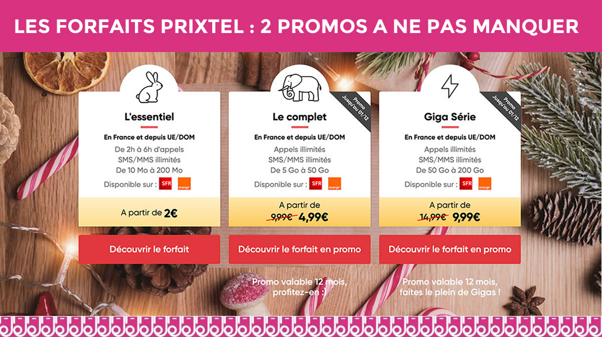 Bons plans forfait mobile : 2 promos en illimité sur les réseaux Orange et SFR !