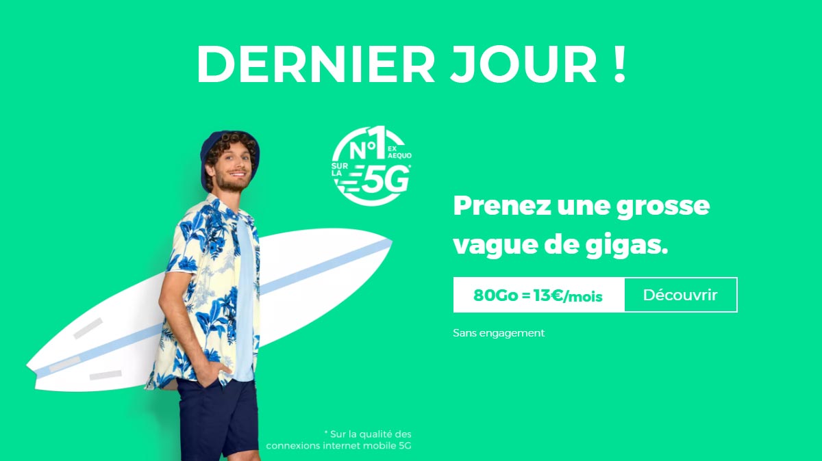 C'est la fin des promos forfaits mobile chez RED y SFR avec des bons plans dès 5 euros