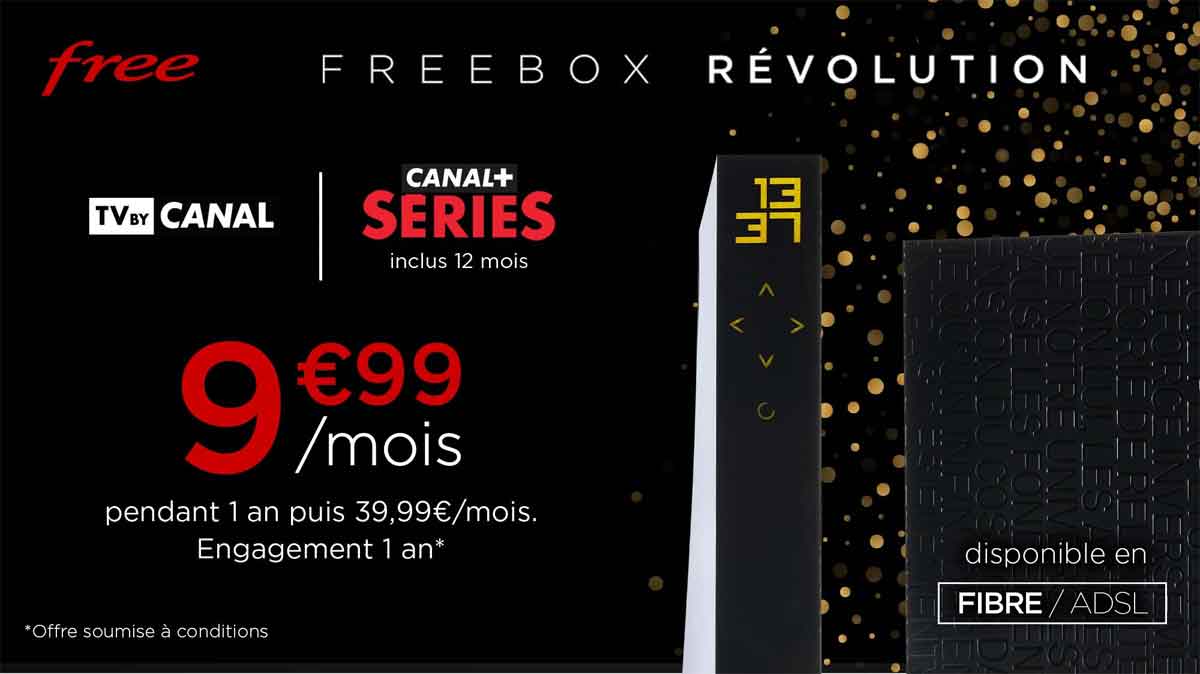 C'est parti pour la nouvelle vente privée Freebox Révolution à moins de 10€