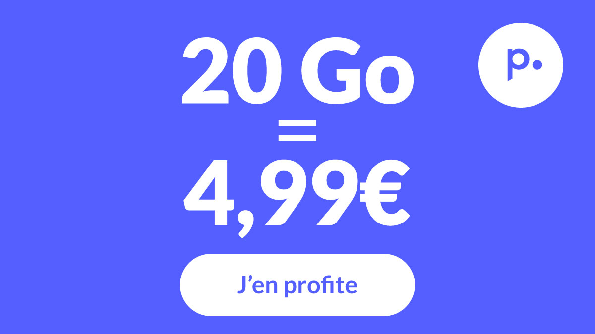 Célébrons Noël en avance avec ce forfait mobile à 4,99 € par mois !