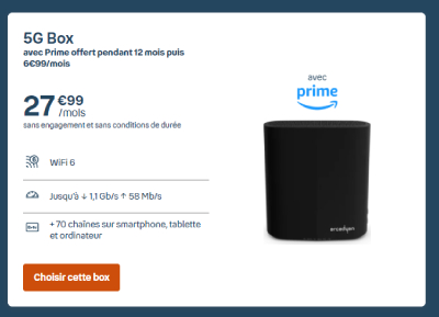 promo BOX 5G Bouygues Telecom