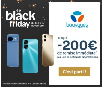 promos Smartphones Black Friday Bouygues Telecom
