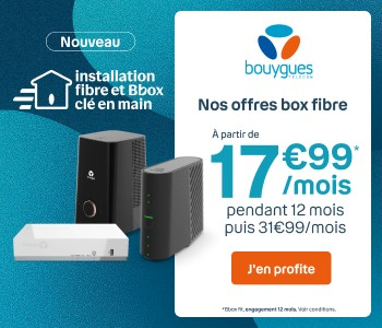 Bbox Fit Bouygues Telecom à 17,99 ?/mois pendant 1 an