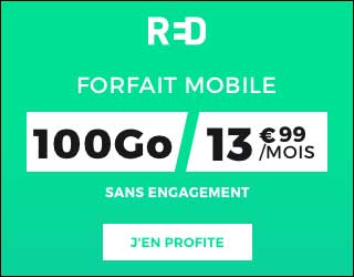 promo forfait RED 100Go