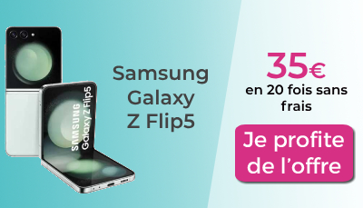 Samsung Galaxy Z Flip^5 Boulanger