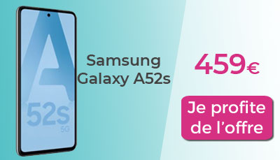 Samsung Galaxy A52s Boulanger