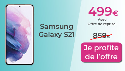 promo galaxy S21 boulanger