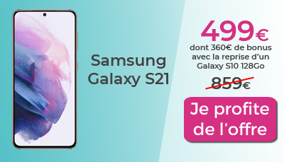 Samsung Galaxy S21 reprise 