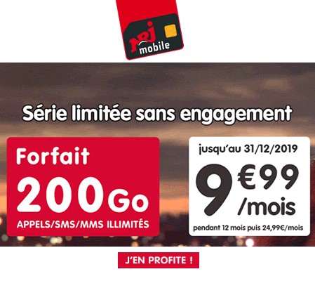 Série limitée NRJ 200Go black friday