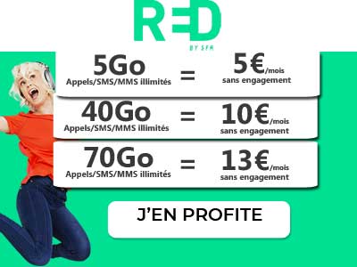 Forfaits red mobile