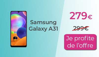Samsung A31 RED by SFR