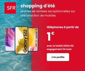 promo Smartphone shopping ete SFR
