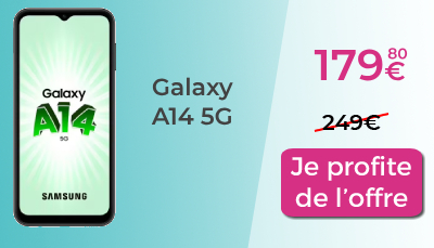 Samsung Galaxy A14 5G promo Rakuten