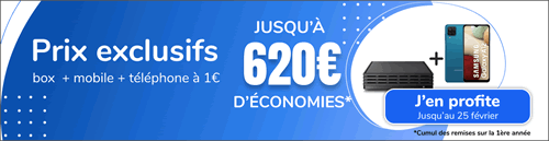 vente privée box + mobile + smartphone 1 euro